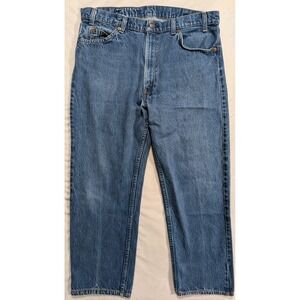 Vintage 80s USA Made Levis 40505 0215 Jeans Actual Size 34x27 Orange Tab Denim